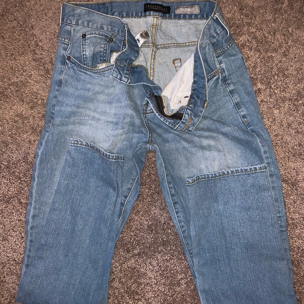 Aeropostale Blue Skinny Jeans